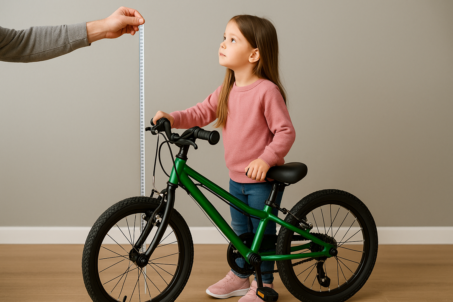 Wie wählt man ein Fahrrad passend zur Körpergröße des Kindes aus?