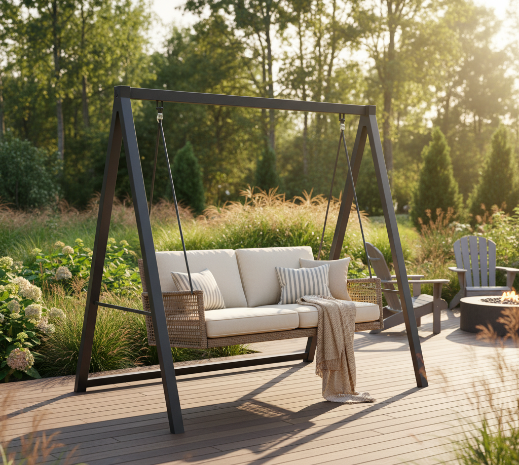 Schaukel mit Gestell – welche soll man wählen?