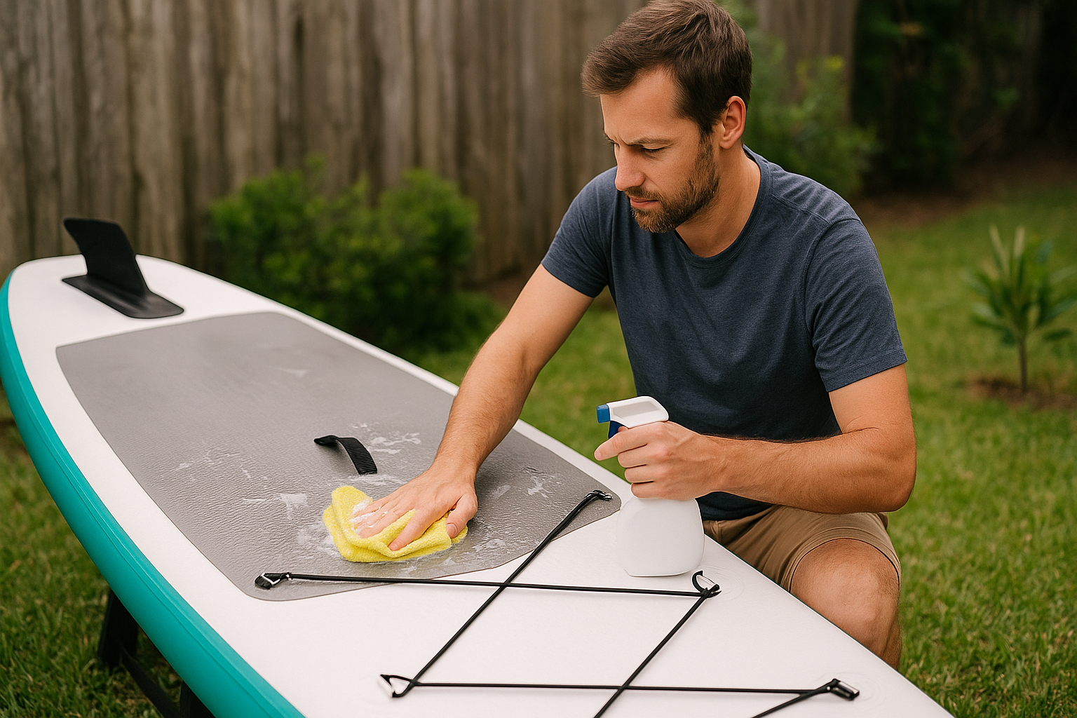 Wie pflegt man ein aufblasbares SUP-Board?