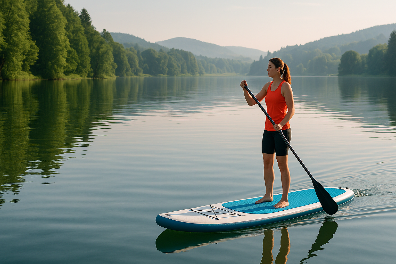 Wo kann man mit einem SUP-Board fahren?