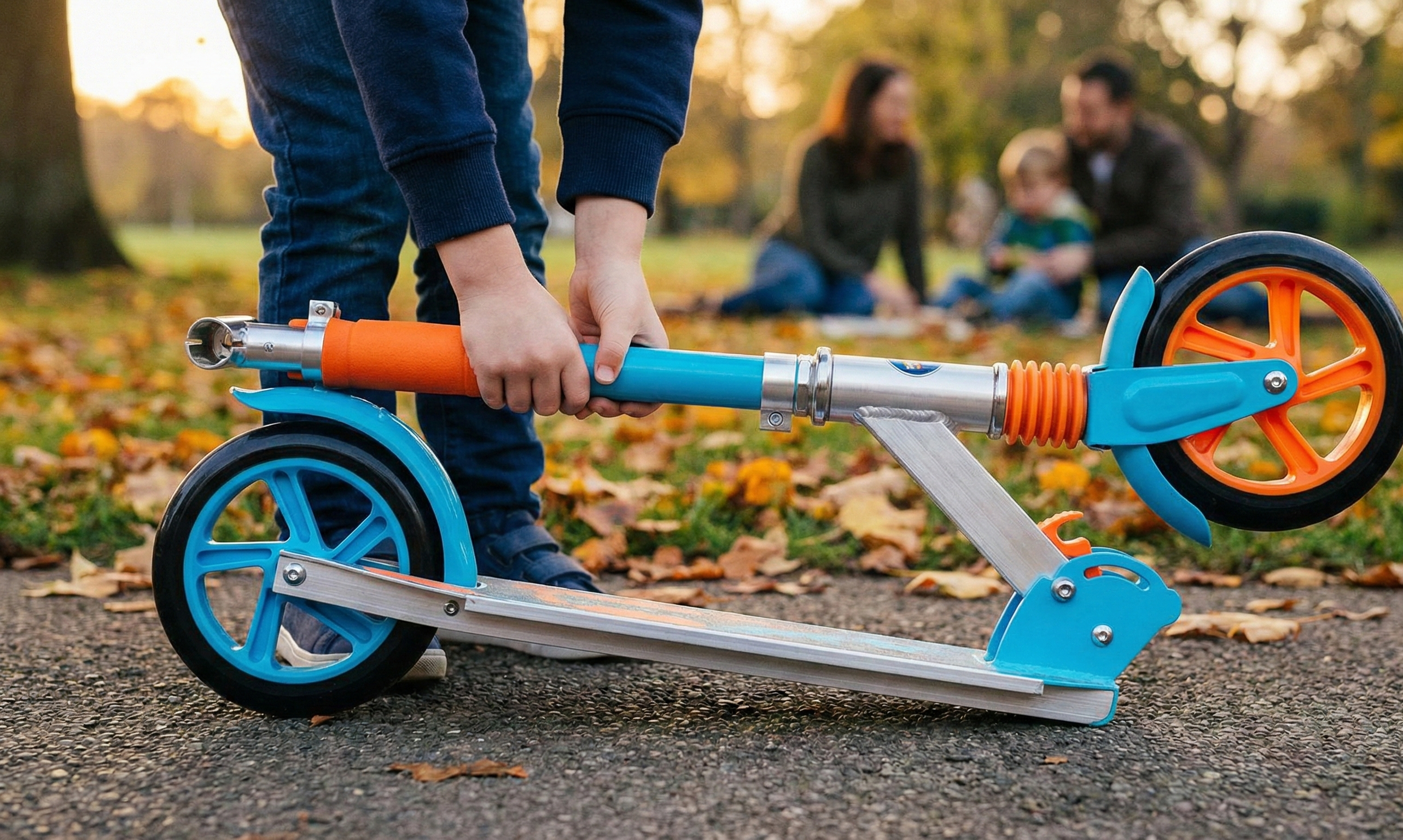Klappbarer Roller für Kinder