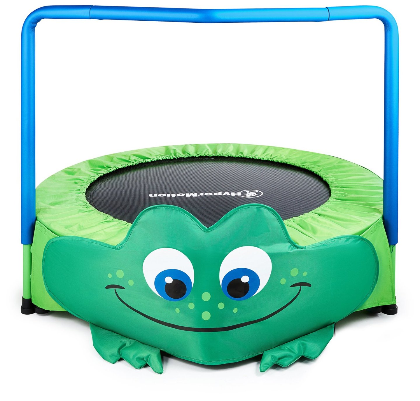 Frosch - Mini-Trampolin für Kinder - mit Griff - 50 kg max - 91 cm - für Haus und Garten