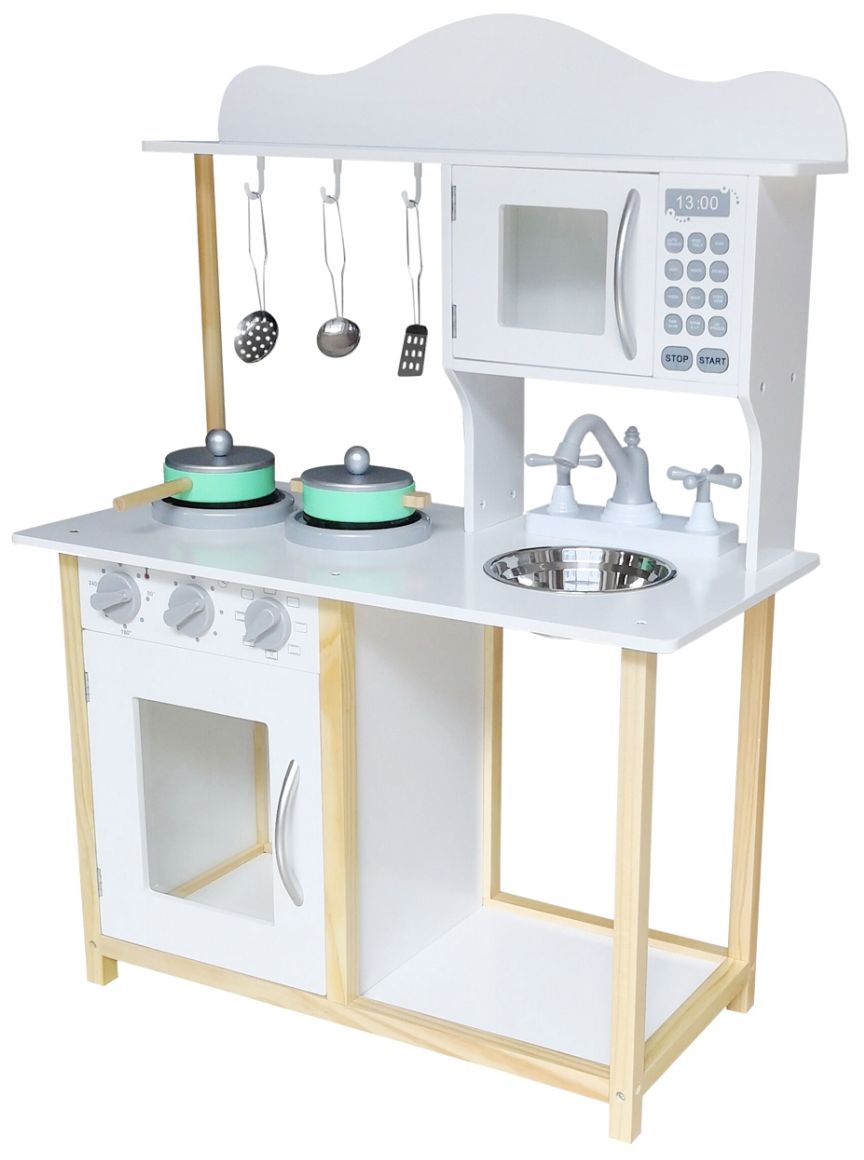 Holzküche MINI-MAXI + Zubehör | SPIELZEUGE \ Küchen SPIELZEUGE