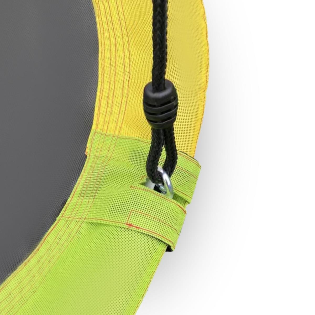 XL-Gartenspielplatz für Kinder mit Storchennestschaukel, Leiter und Kletternetz