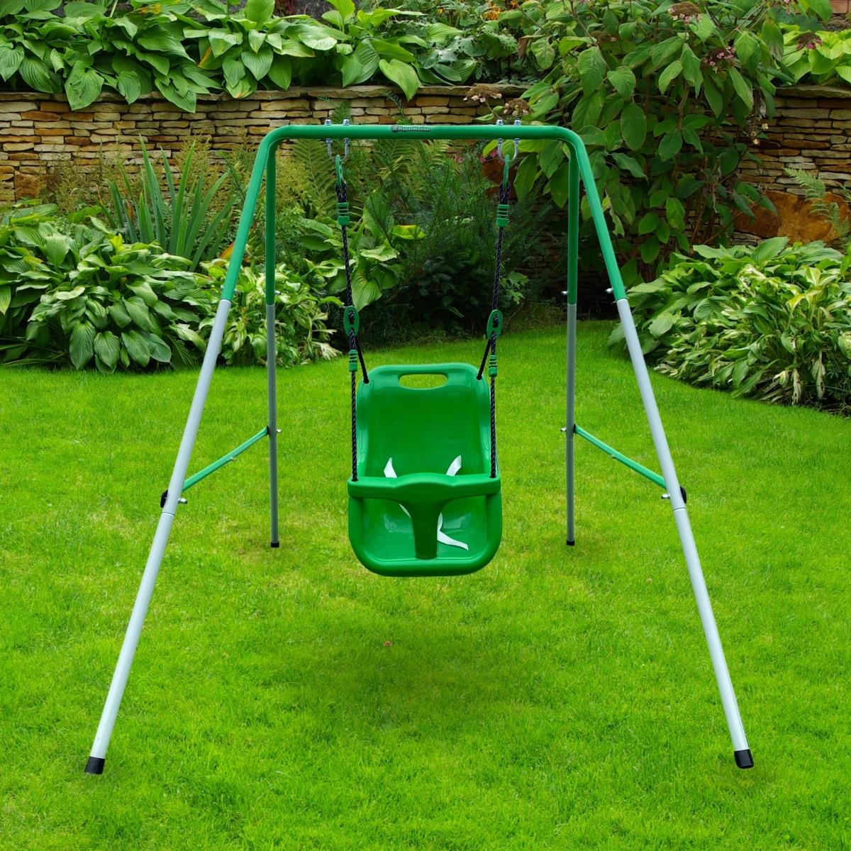 Schaukel für Babys und Kleinkinder mit Sicherheitsgurt