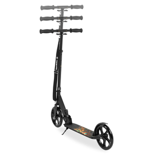 Zweirädriger Stadtroller VIBE Black HyperMotion – 100 kg