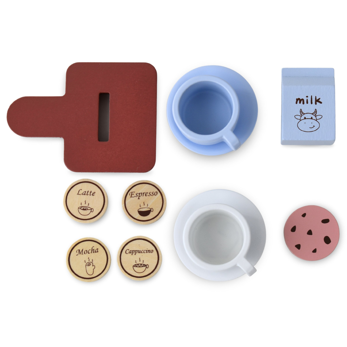 Holzkapsel-Kaffeemaschine - Coffeeshop mit Zubehör