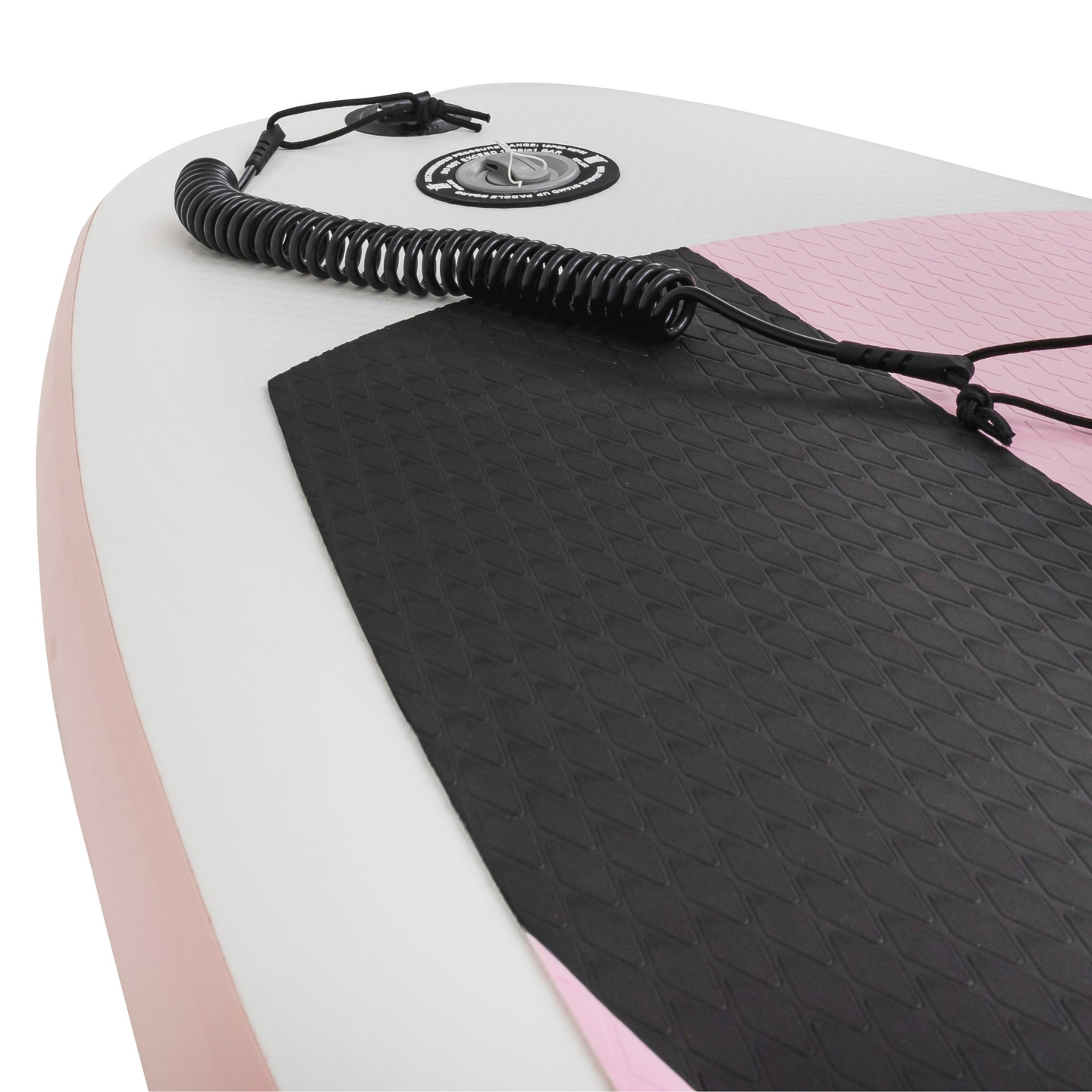 Aufblasbares SUP-Board für Kinder Stand Up Paddle 215 cm mit Paddel - HyperMotion WAVE BOOST PINK 215