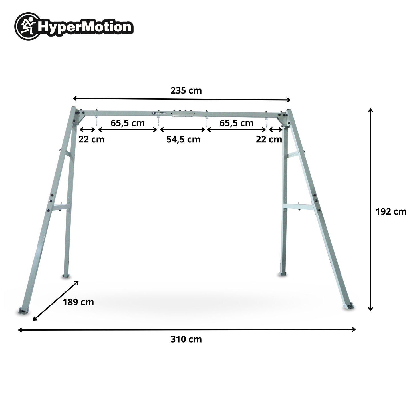 Stahlgestell für Gartenschaukel oder Hängematte