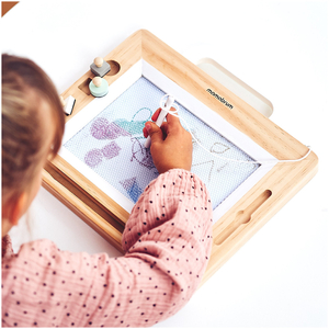 Füllfederhalter aus Holz mit Stempeln - Zeichenbrett