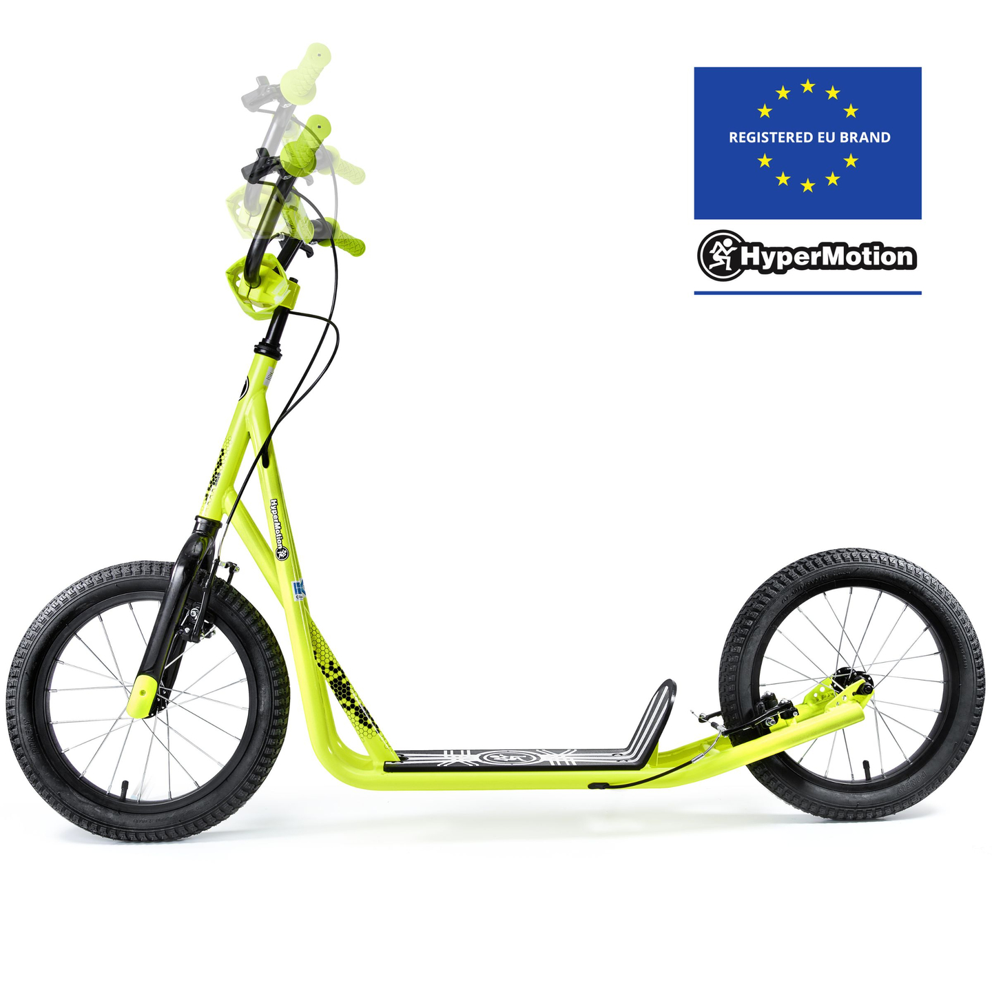 Cityroller Hypermotion RUNKIE mit aufpumpbaren Rädern 16'' (40 cm)