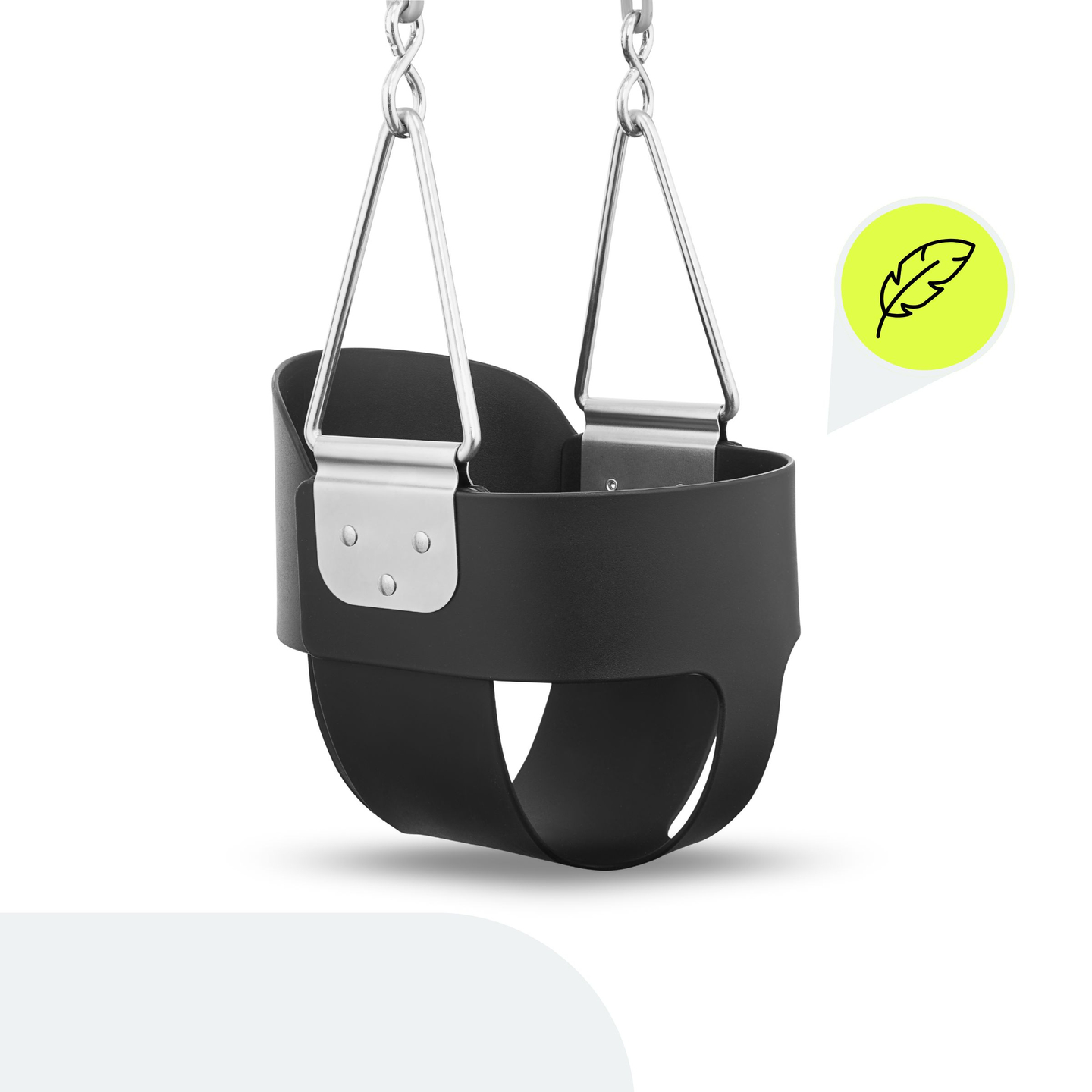 HyperMotion Kleinkind-Kettenschaukel mit hoher Rückenlehne