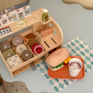 Sandwichbar aus Holz - Restaurant