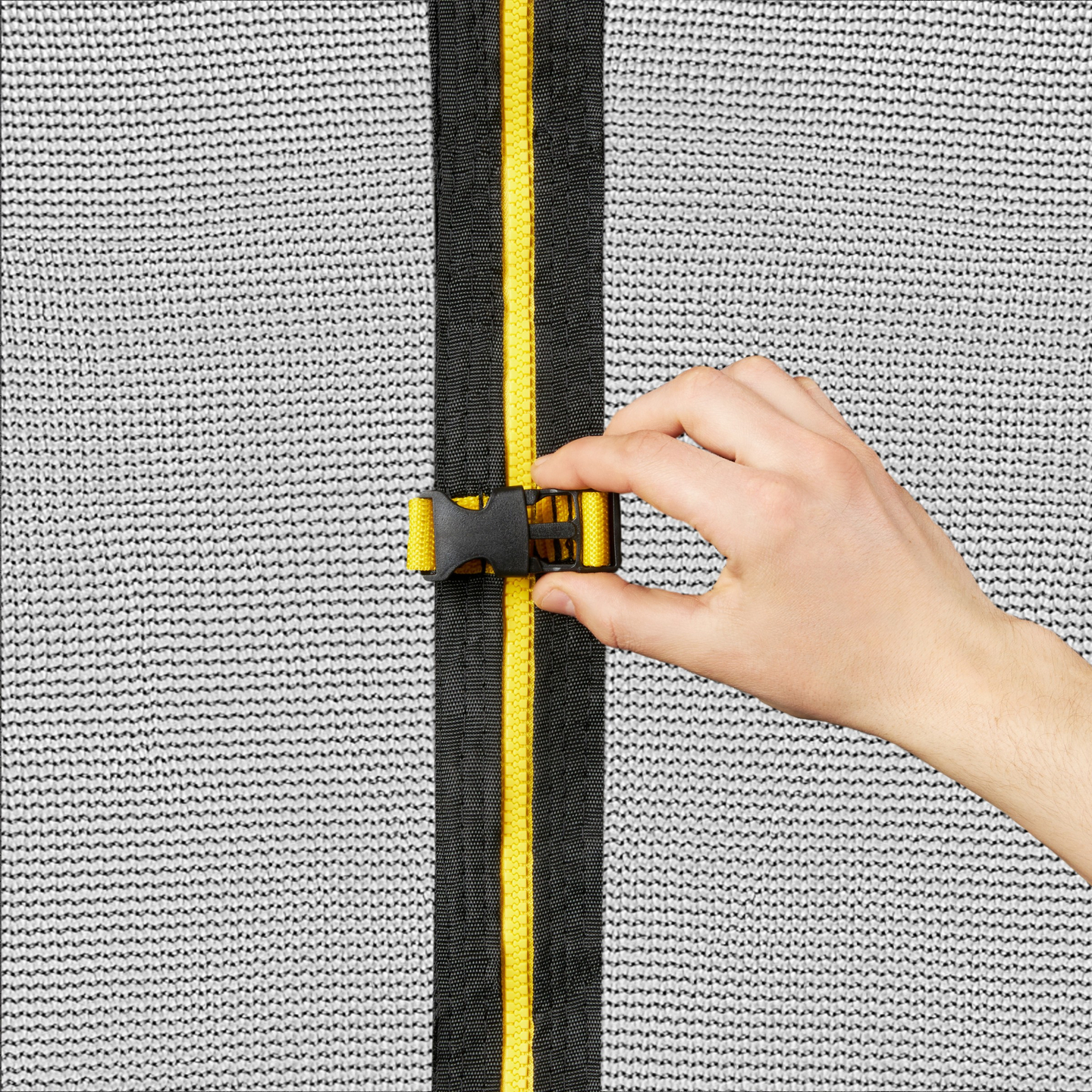 HyperMotion Kinder-XL-Gartentrampolin – 305 cm 10FT – mit Leiter und Innennetz – für Haus und Garten