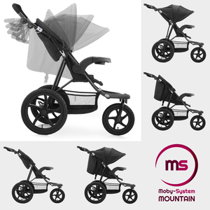 Babyjogger+Buggy 0m+ Moby-System MOUNTAIN
