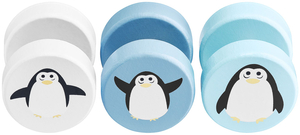 Zweiseitige sensorische Manipulationstafel aus Holz