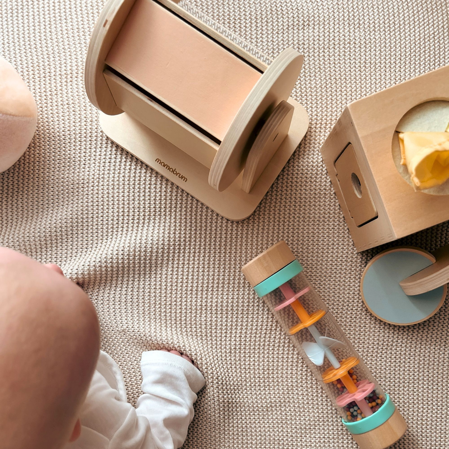 Montessori-Spielzeugset für Kleinkinder 0-6 Monate