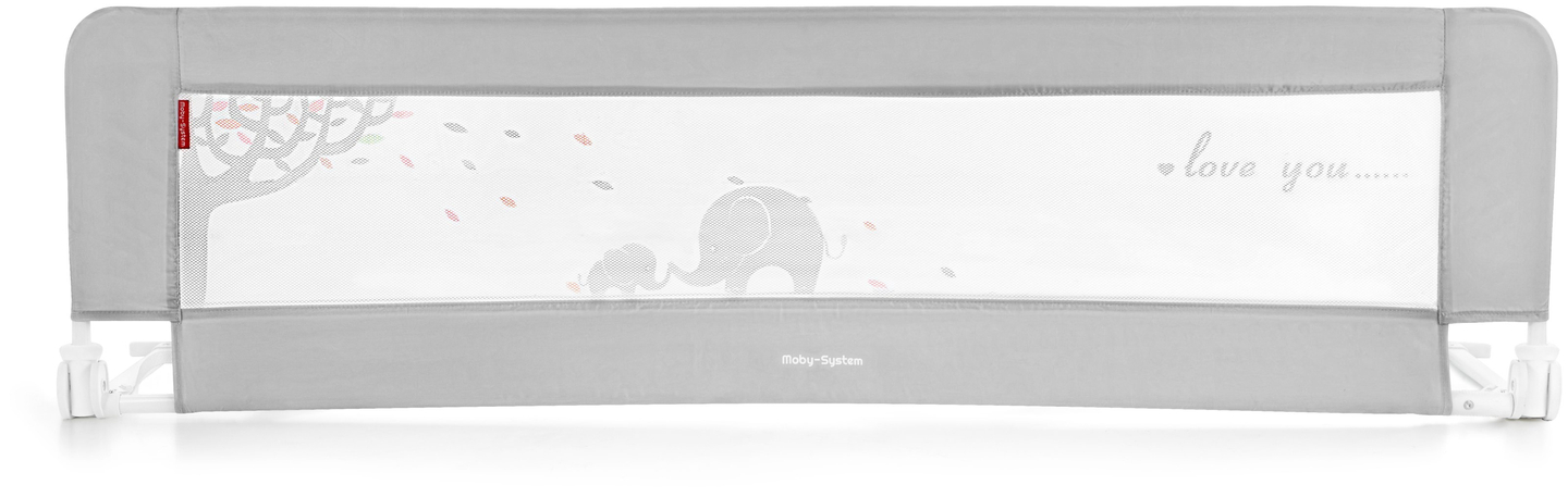 Bettschutzgitter - Bed Rail - Farbe: grau