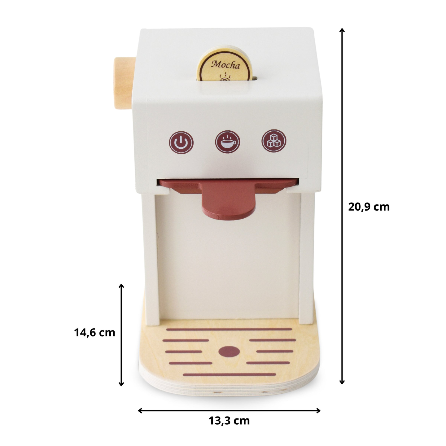 Holzkapsel-Kaffeemaschine - Coffeeshop mit Zubehör