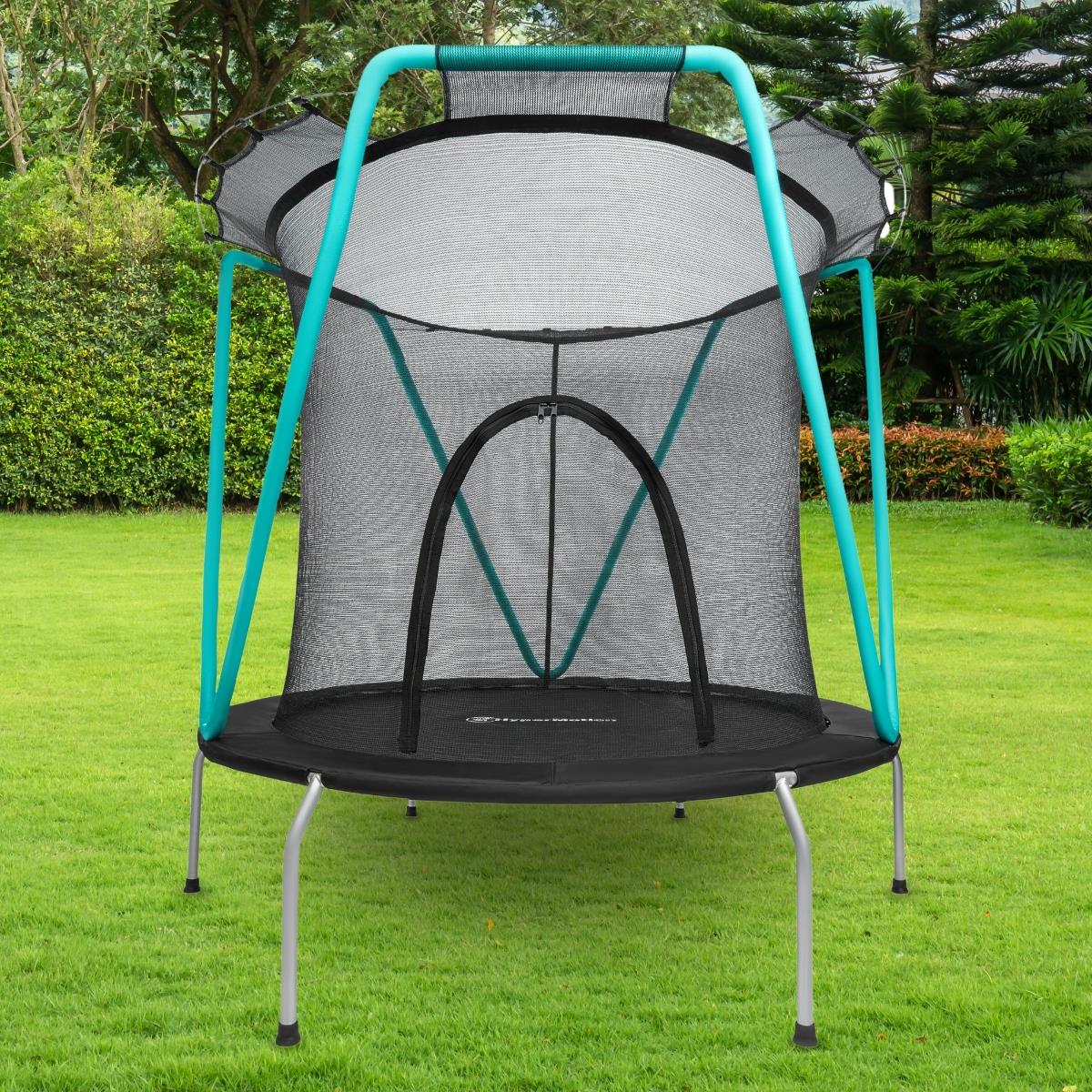 Mint-Trampolin 167 cm mit Schutznetz – für Kinder von 3–8 Jahren – für Haus und Garten