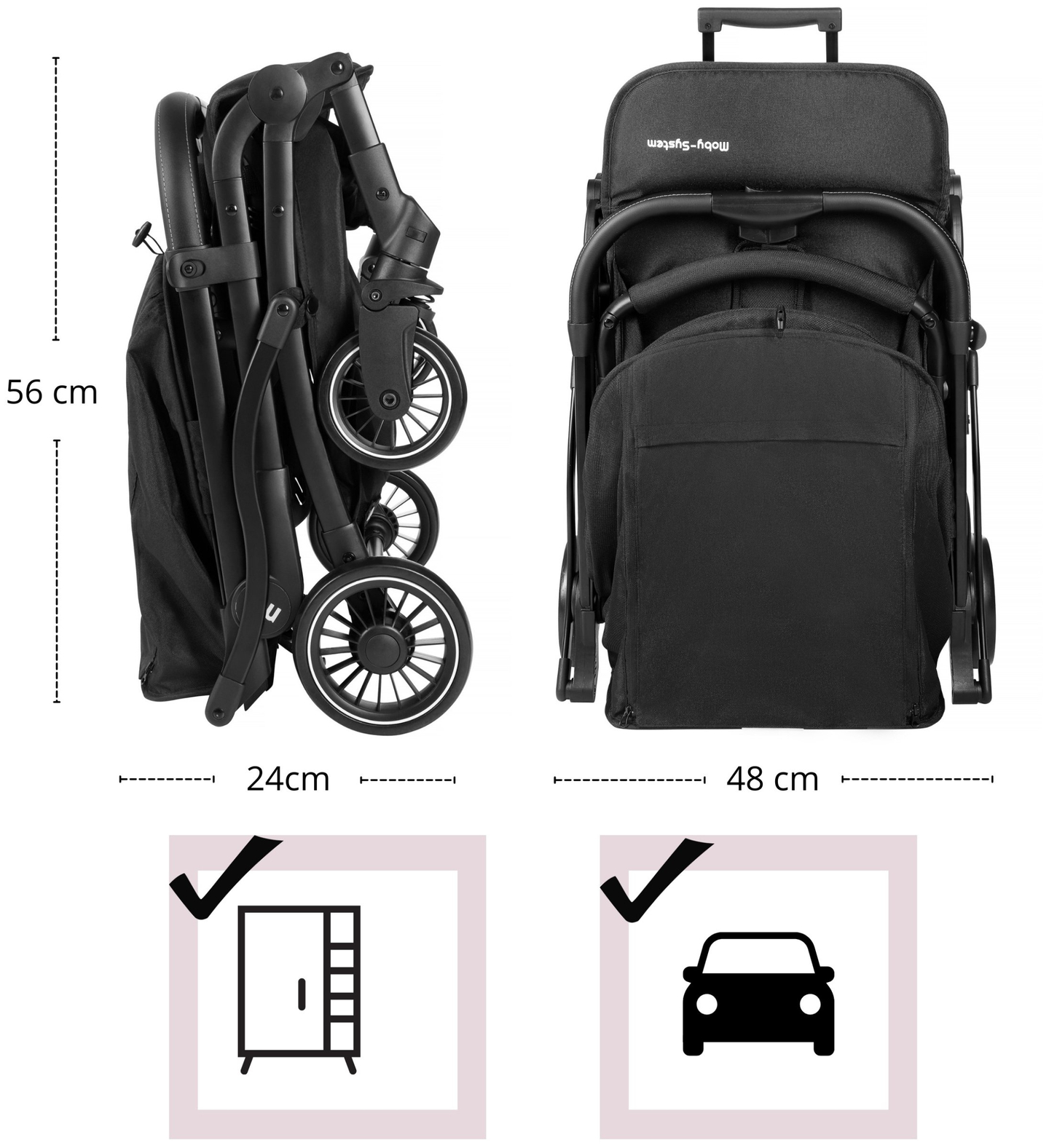 Kinderbuggy Moby-System LENA