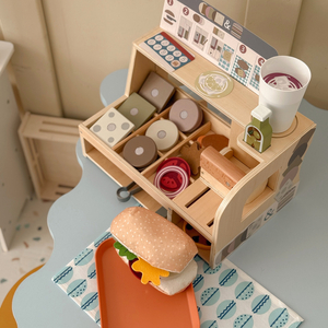 Sandwichbar aus Holz - Restaurant