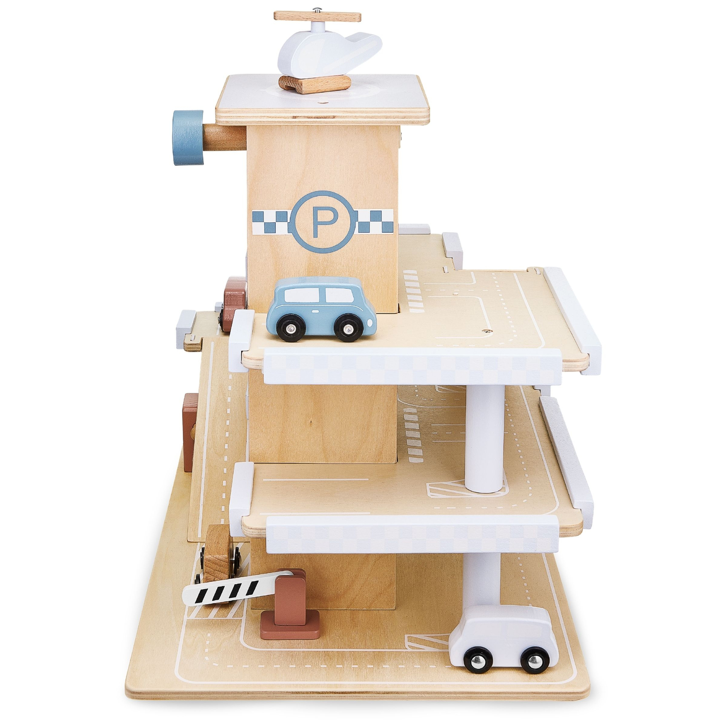 Holzparkplatz des Entdeckers