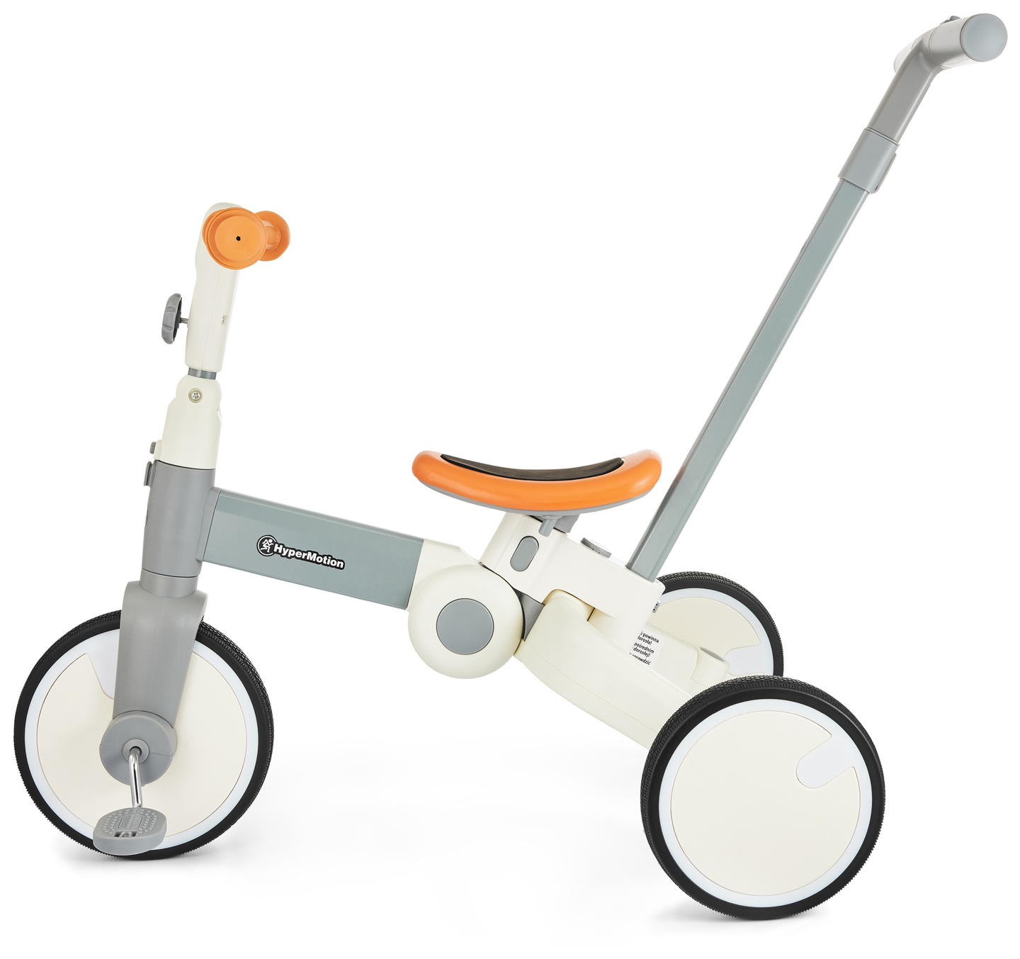Baby-Dreirad, Laufrad, Wagen und Schiebewagen - 5 in 1 von HyperMotion