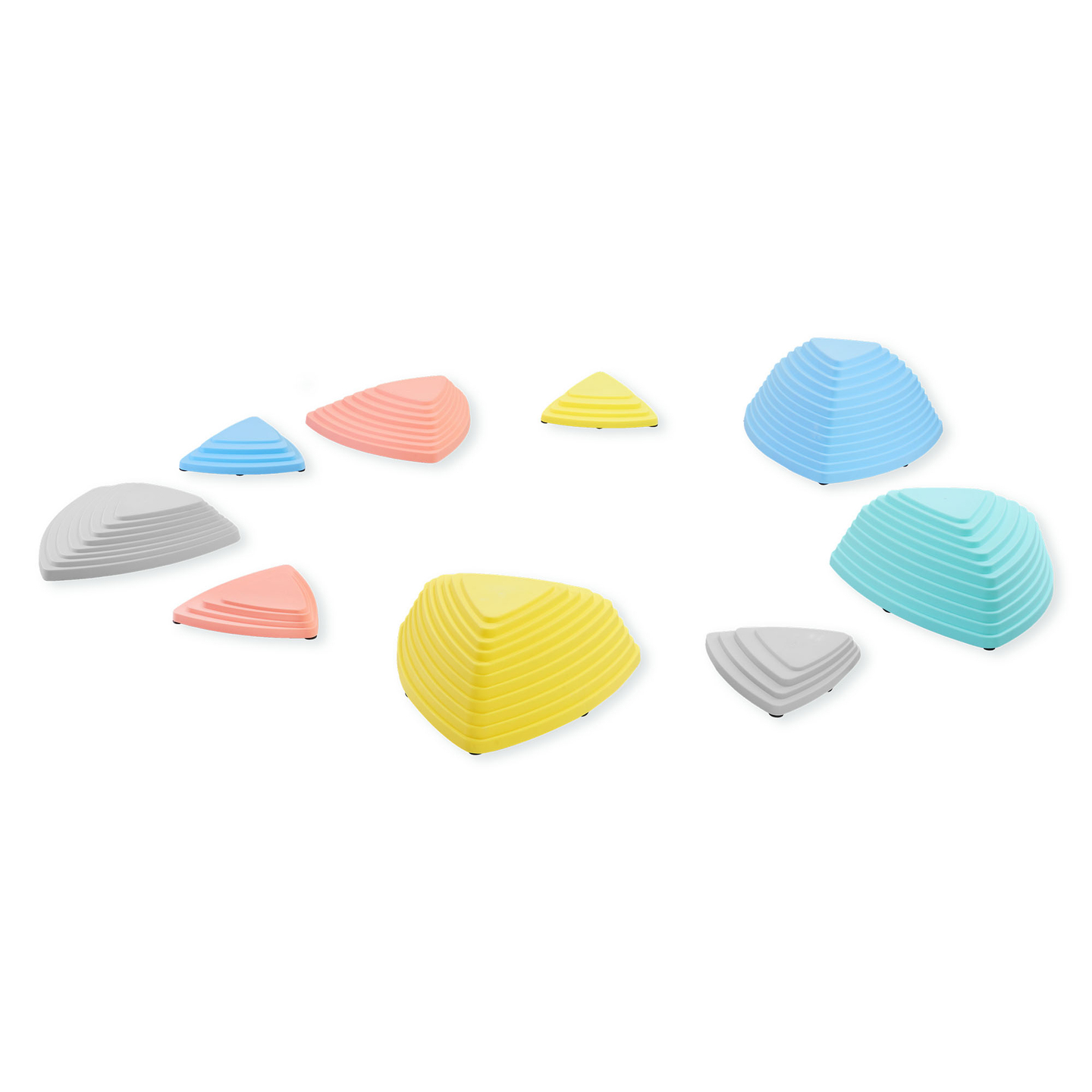 Bunte Balanciersteine - 9 Stück