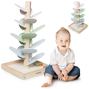 Holz-Kulodrom - Klangbaum mit Kugeln