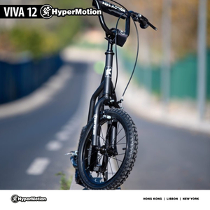 Tretroller HyperMotion VIVA 12 (aufpumpbare Räder 30 cm) – schwarz