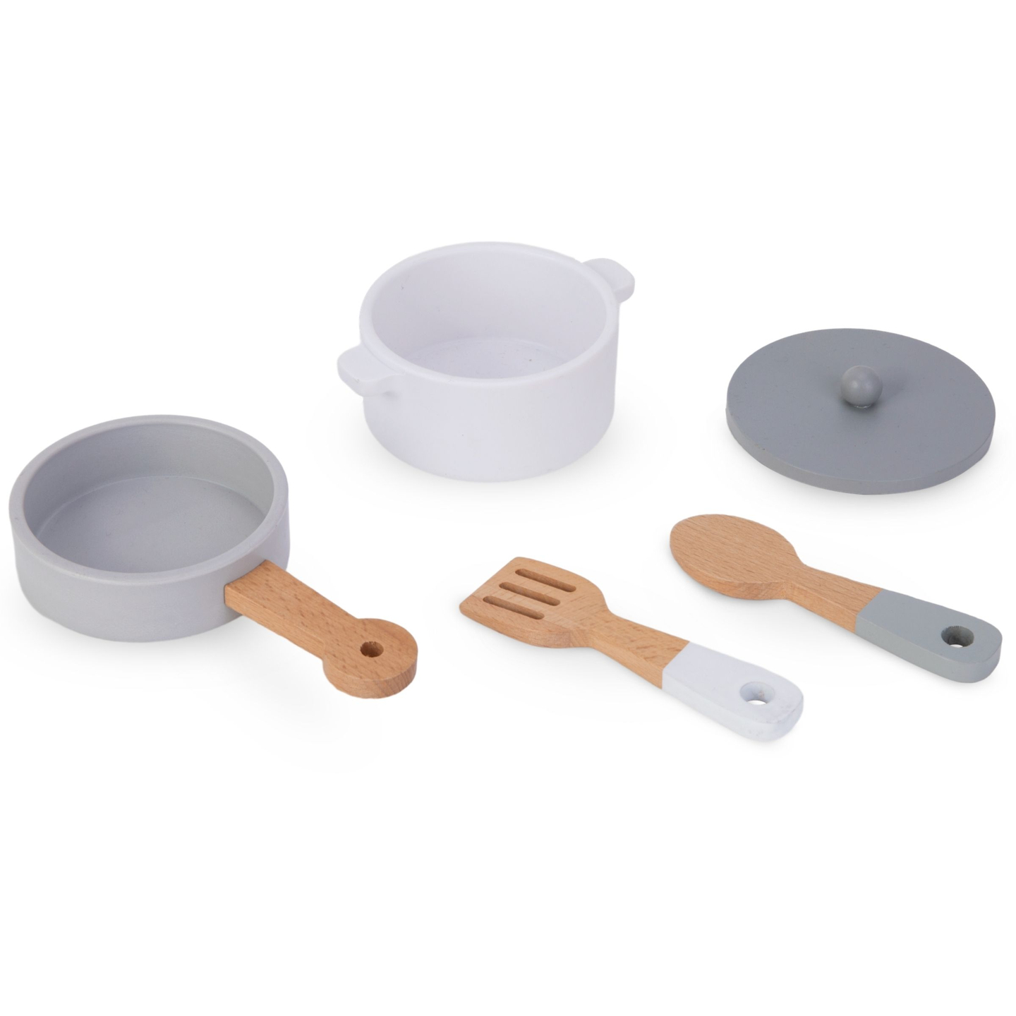 Küche aus Holz - Lernwürfel