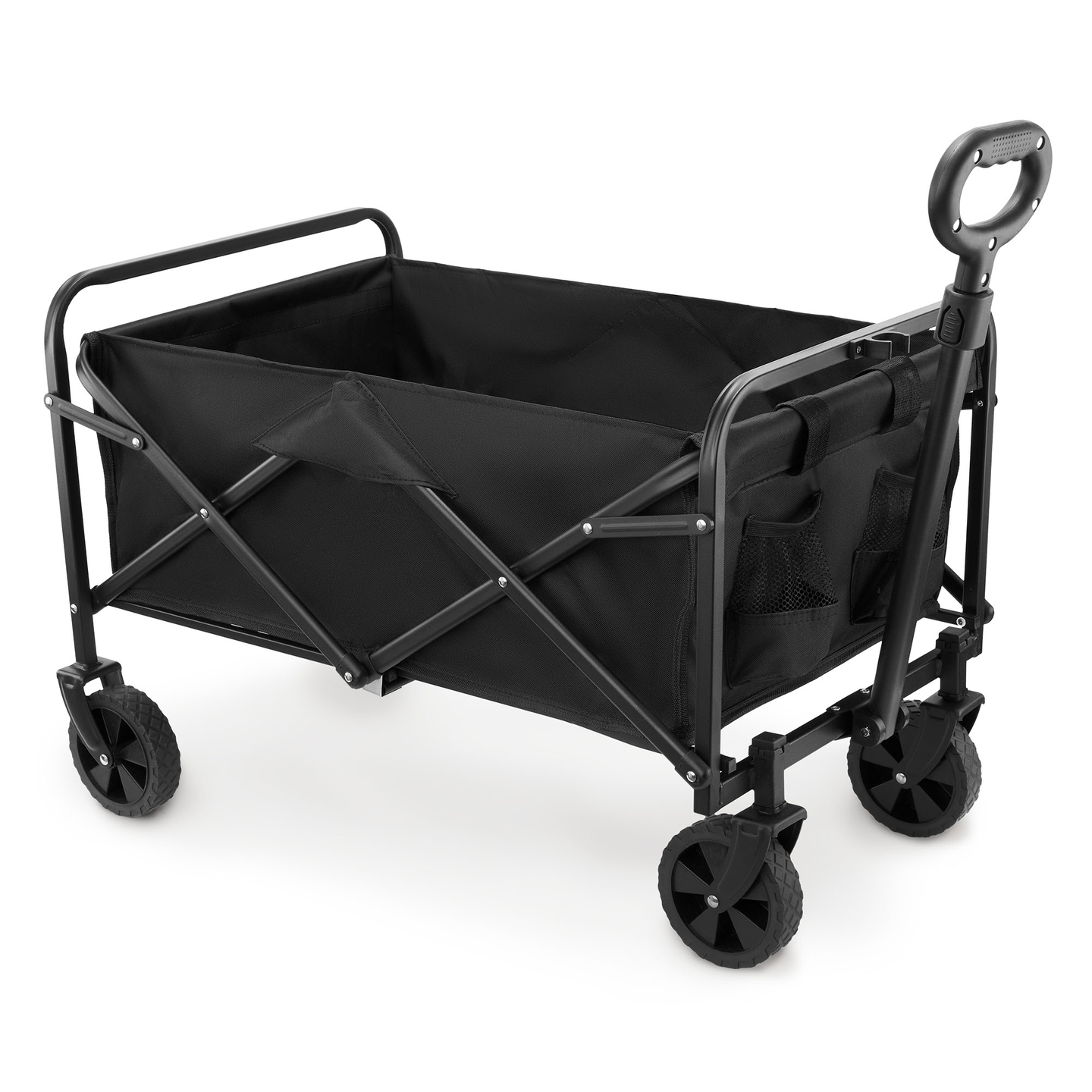 HyperMotion faltbarer Strandrollstuhl - schwarz, 80 kg