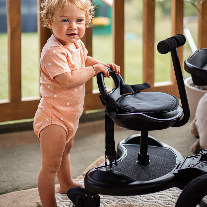 Beistellwagen mit Sitz zum Kinderwagen Mr. Buggy