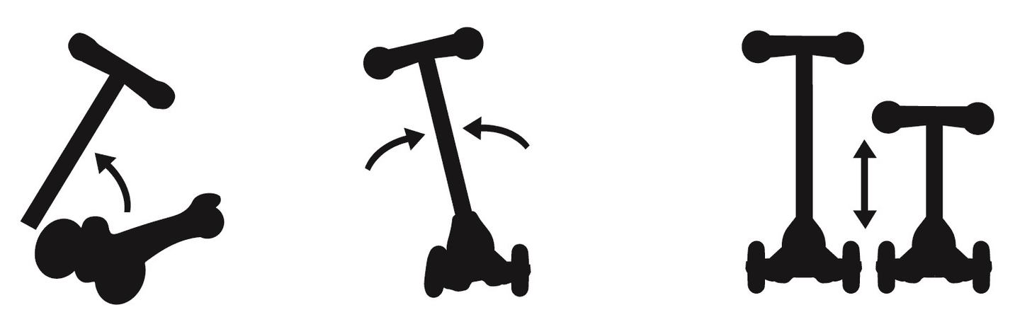 Roller 5in1 HyperMotion - Blau