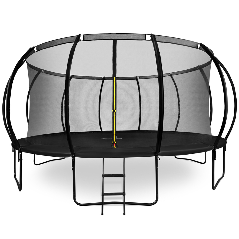 XXXL-Gartentrampolin für Kinder HyperMotion – 487 cm 16FT – mit Leiter und Innennetz – für Haus und Garten – 150 kg max