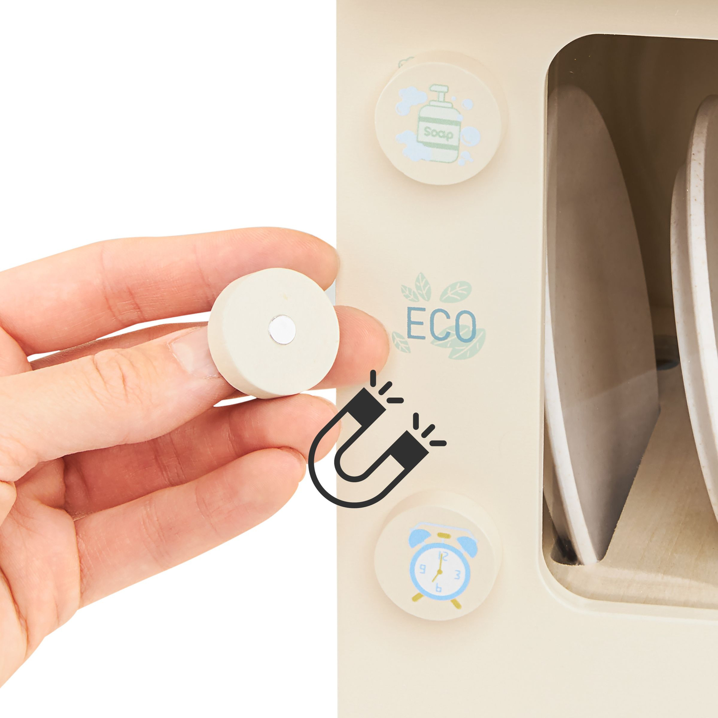 Holzgeschirrspüler mit Zubehör