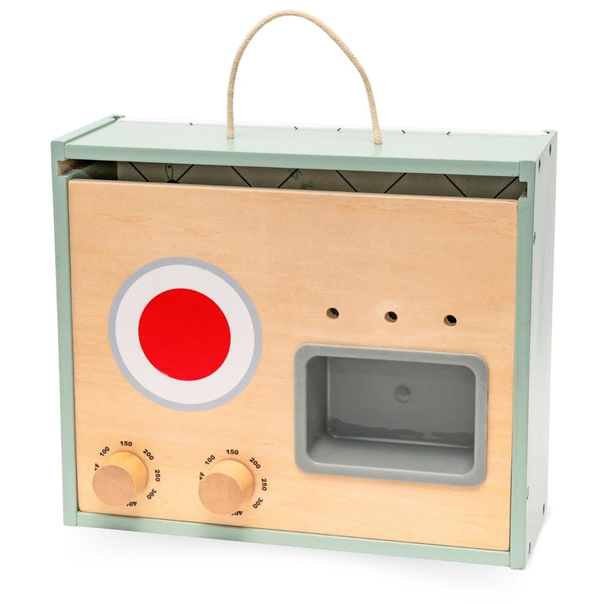 Holzminiküche mit Zubehör - faltbar