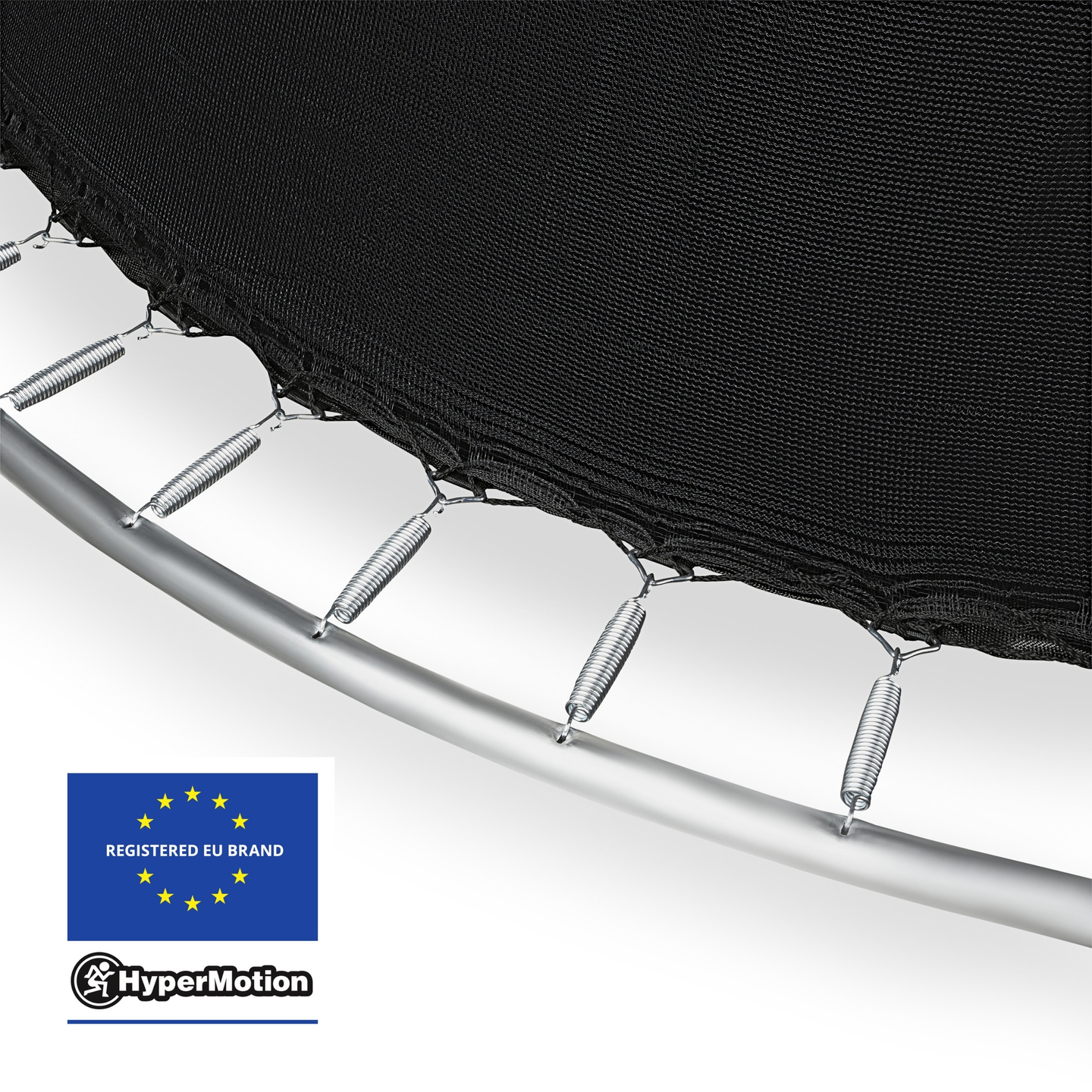 HyperMotion Kinder-Gartentrampolin – 244 cm 8FT – mit Leiter und Innennetz – für Haus und Garten