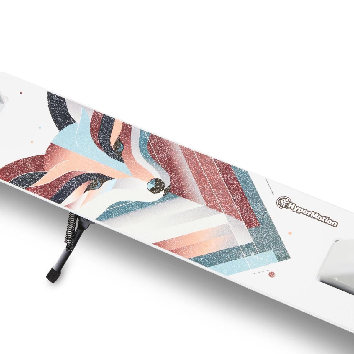 Zweirädriger Roller für junge Erwachsene - mit Stoßdämpfer - Hypermotion CITY SWIFT Winter Fox - 100kg