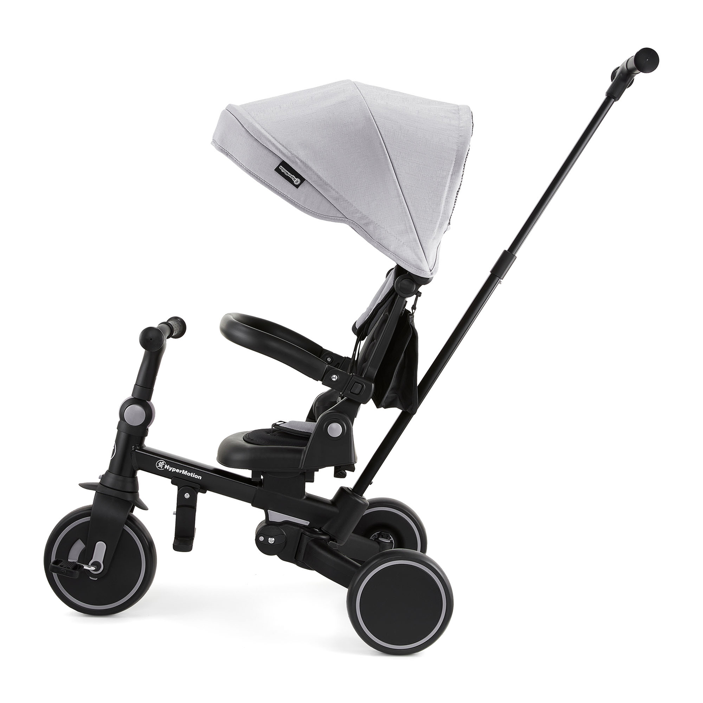 8in1 Multifunktions-Dreirad TOBI FOREST - grau