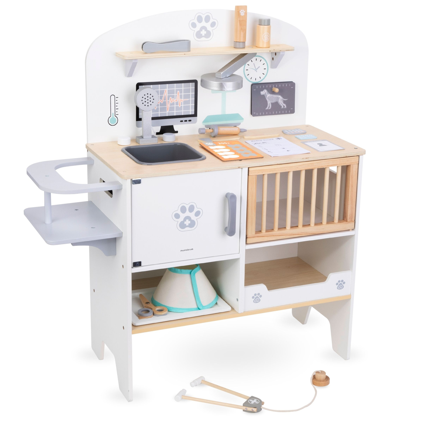 Tierklinik - Set aus Holz