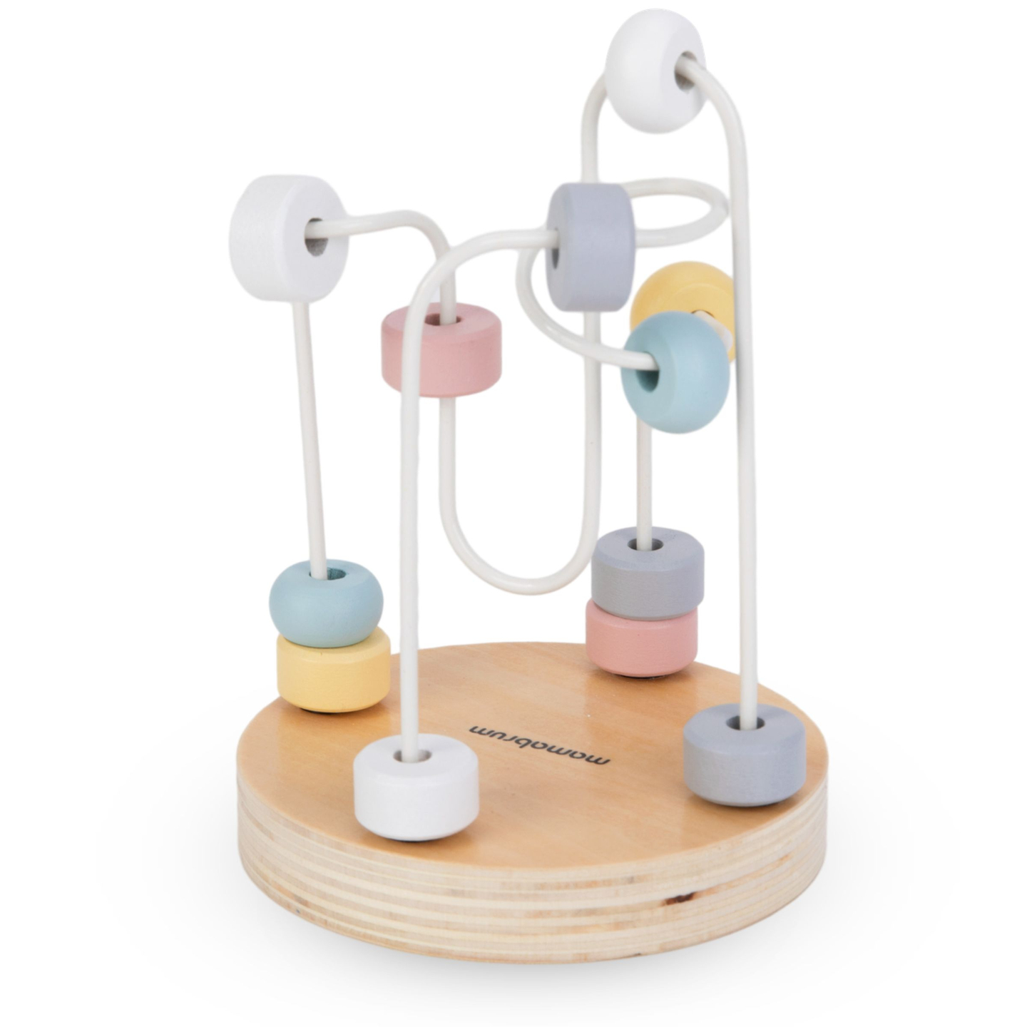 Set mit Holzspielzeug - buntes Geflecht, Pyramide Deer, Sortierer Penguin