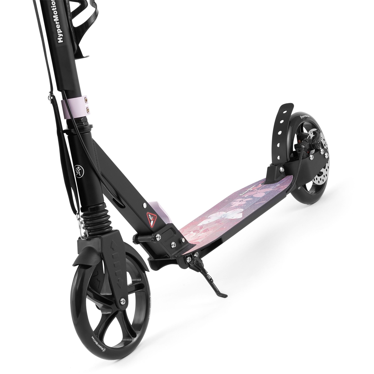 Zweirad-Roller für junge Erwachsene - mit Stoßdämpfer - HyperMotion Skyline - rosa, Aluminium - 100kg