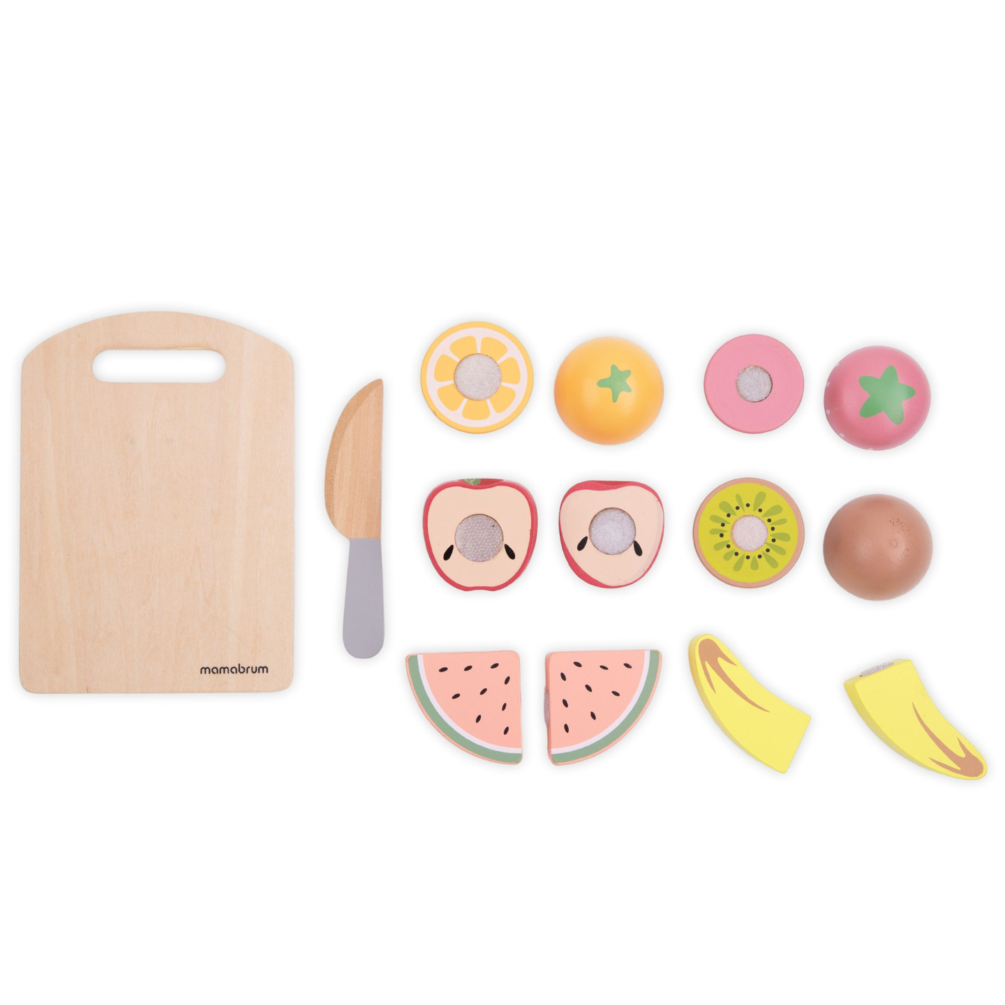 Schneideobst aus Holz - Set