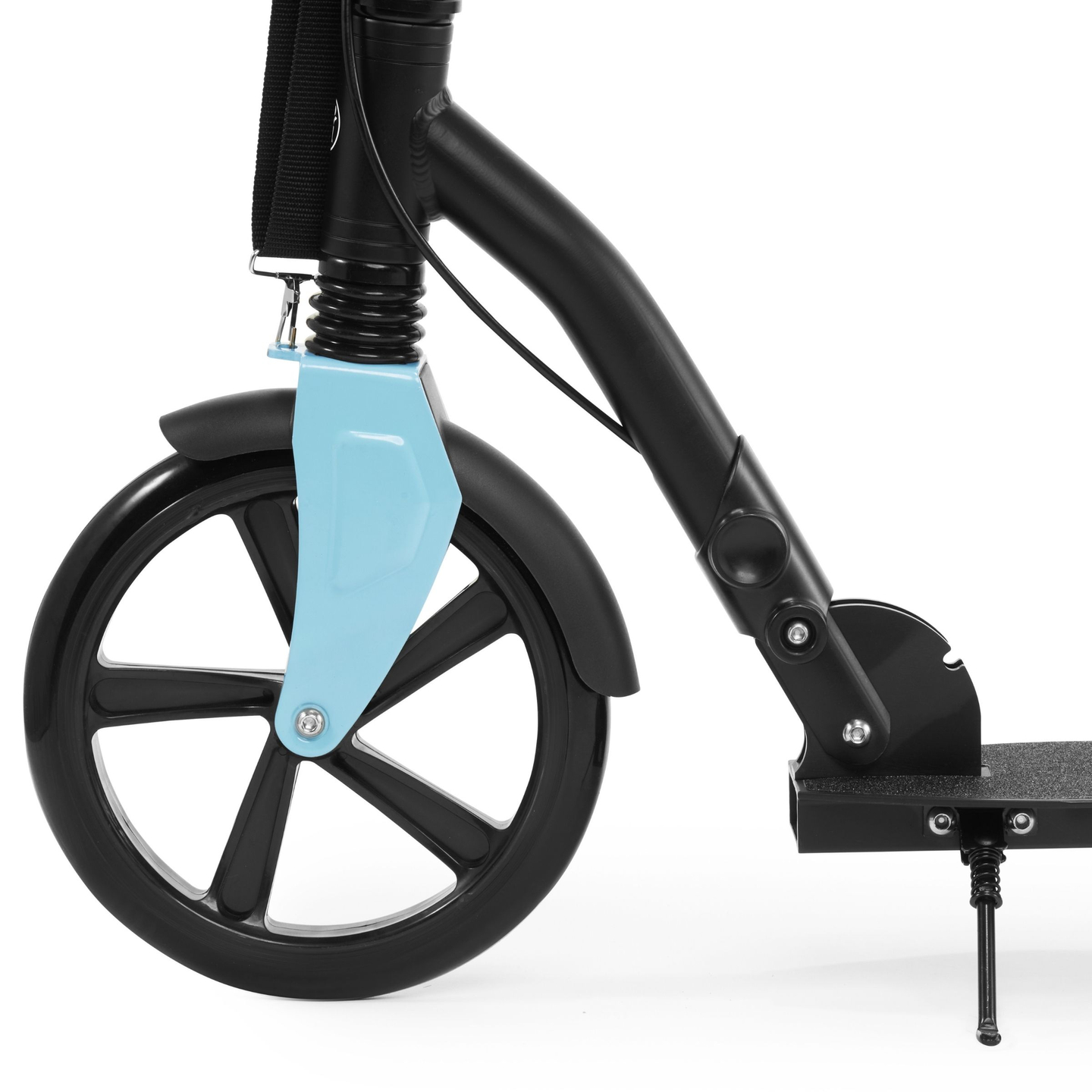 Zweirädriger Stadtroller HONEYBEE Blue HyperMotion 100 kg – Vollaluminium, große 250-mm-Räder