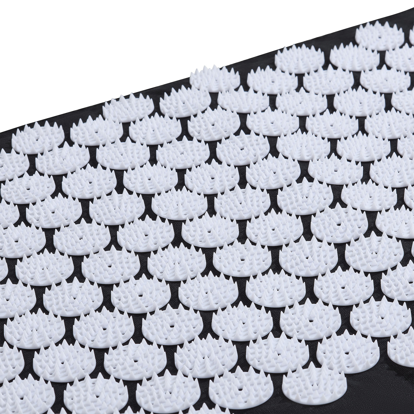 Große Akupressurmatte mit Kissen und Bezug – 130 cm HyperMotion schwarz-weiß