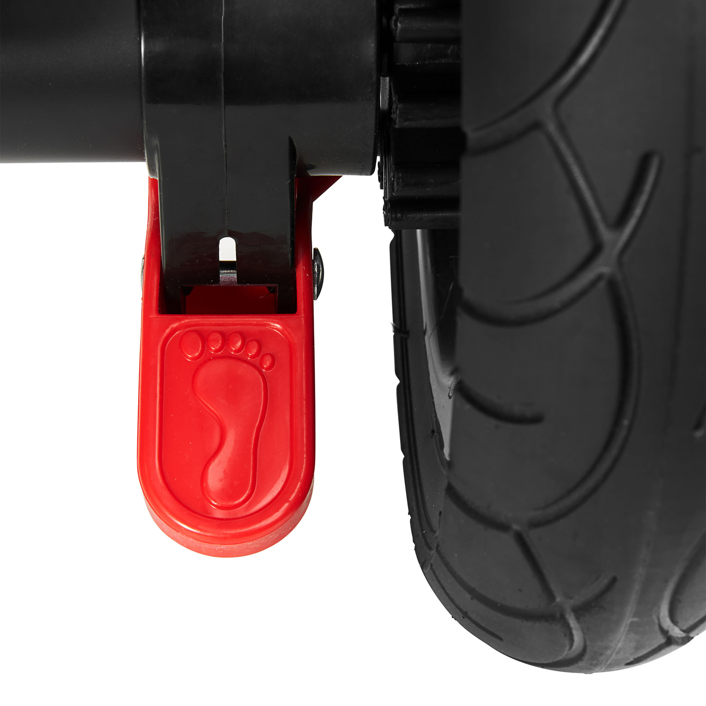 Dreirad für Kinder 1-4 Jahre - TOBI FREY - rosa Farbe - drehbar - gepumpte Räder + Schieber