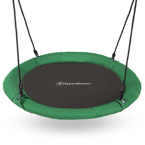 Gartenschaukel vom Typ Storchennest mit Rahmen und Seilen