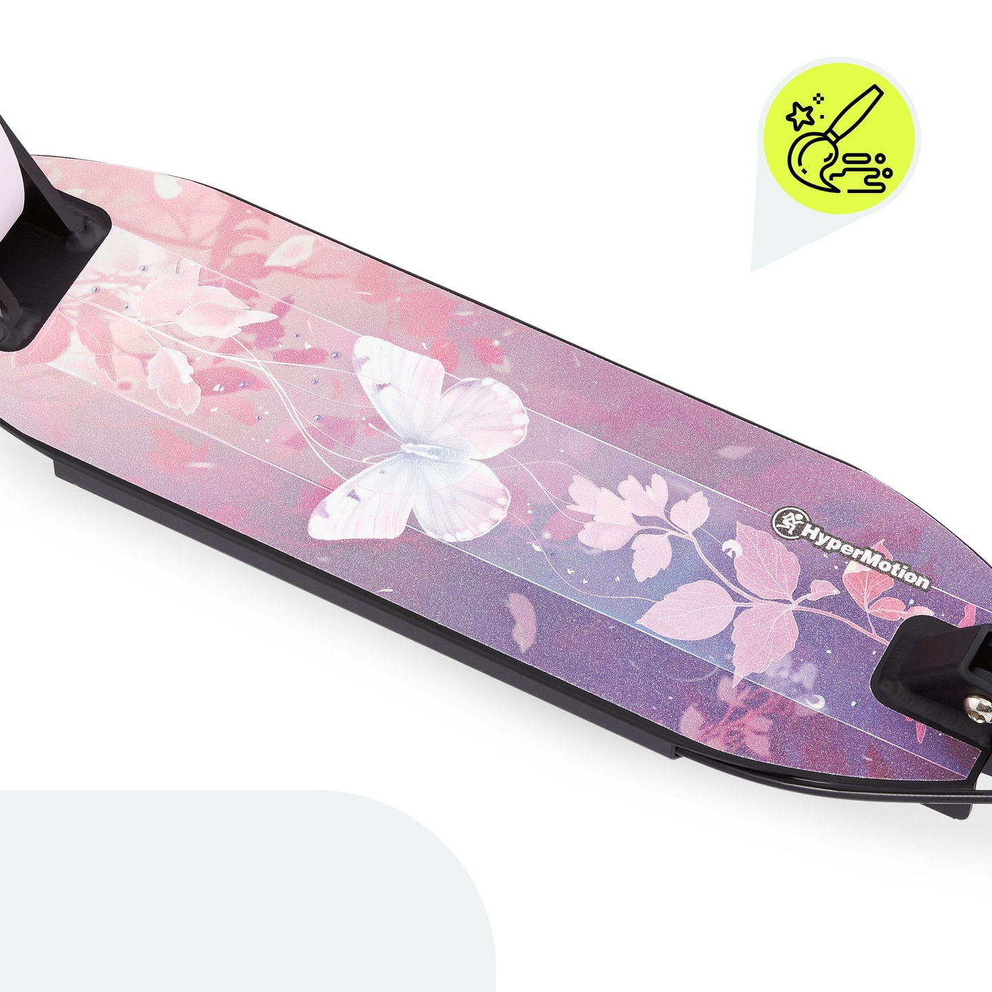 Zweirad-Roller für junge Erwachsene - mit Stoßdämpfer - HyperMotion Skyline - rosa, Aluminium - 100kg